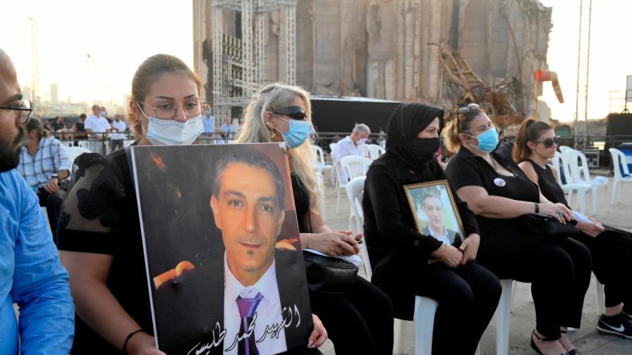 Beirut demanda justicia y honra a sus víctimas en aniversario de la explosión