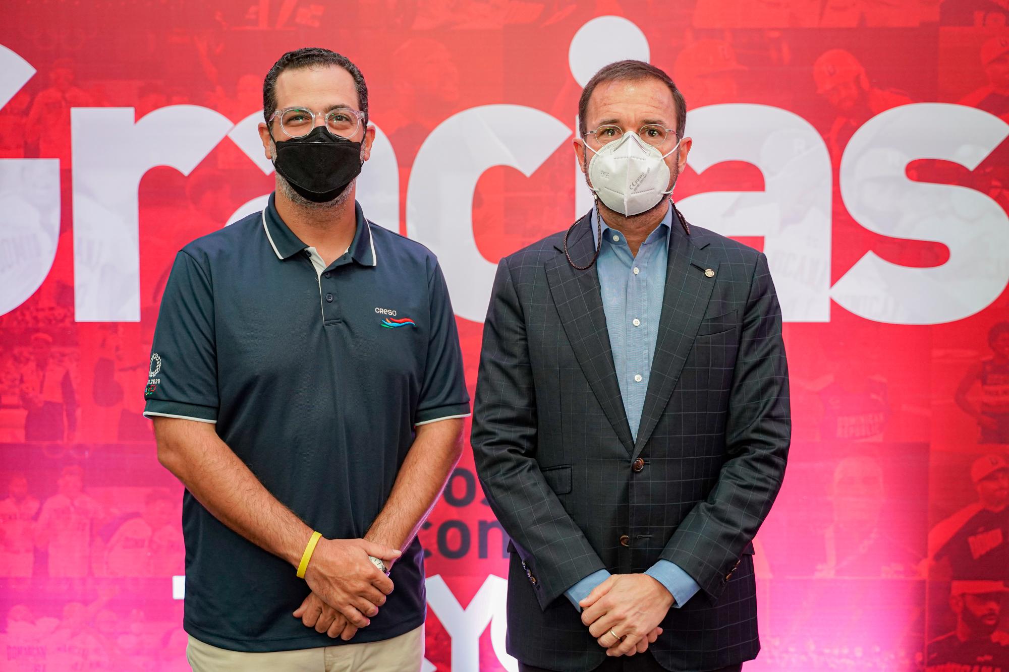 Manuel Luna y Roberto Bonetti.