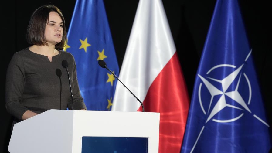 Opositora bielorrusa advierte sobre catástrofe humanitaria