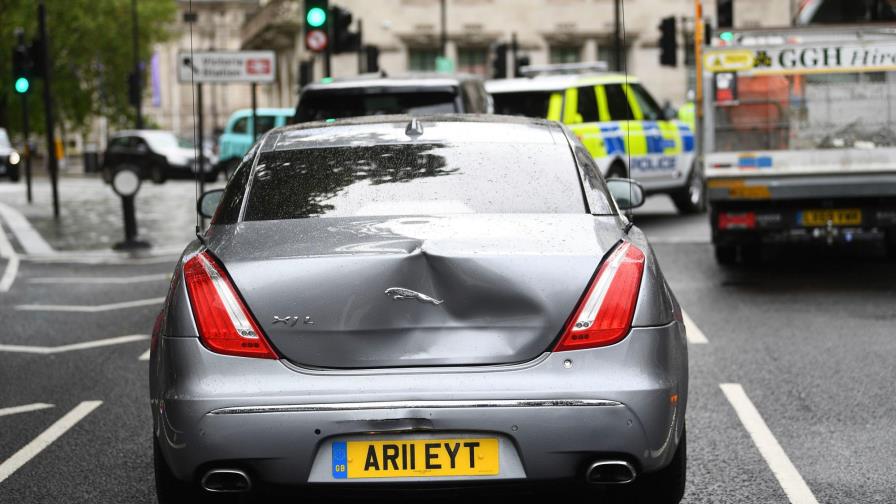 GB: Johnson involucrado en accidente vehicular menor