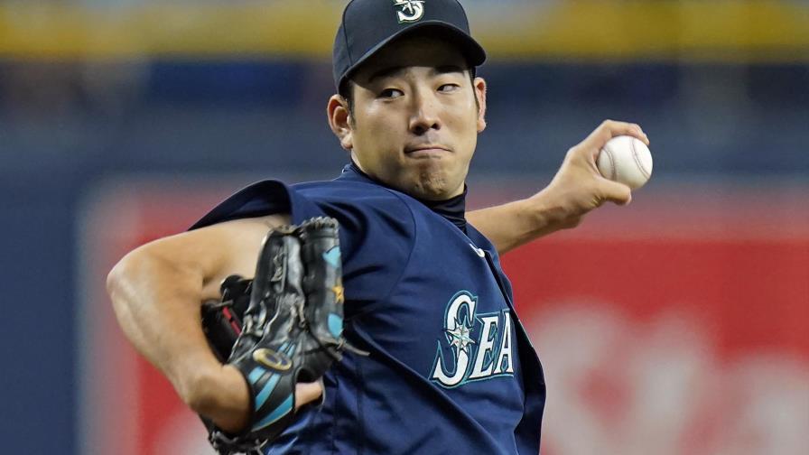 Con seis innings efectivos de Kikuchi, Marineros superan a Rays