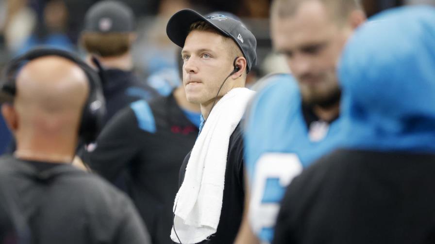 McCaffrey en duda con Panthers para duelo ante Eagles