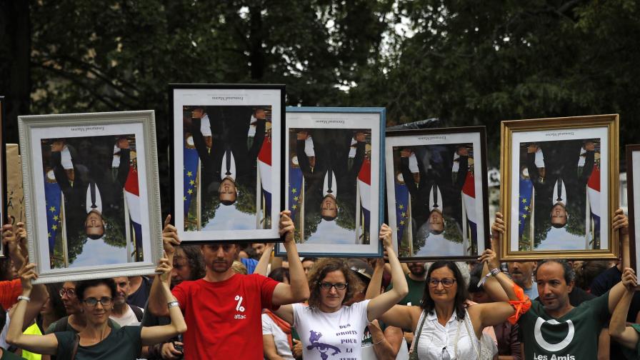 Una protesta por el clima divide a los jueces franceses