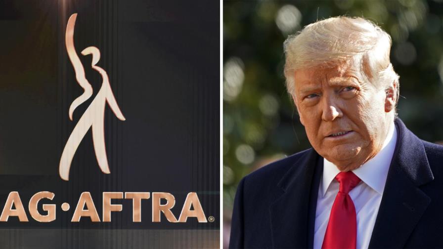 Tras enfrentar expulsión, Trump renuncia a SAG-AFTRA