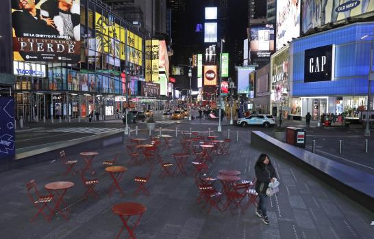 Insólitas imágenes de una NY desolada por el coronavirus