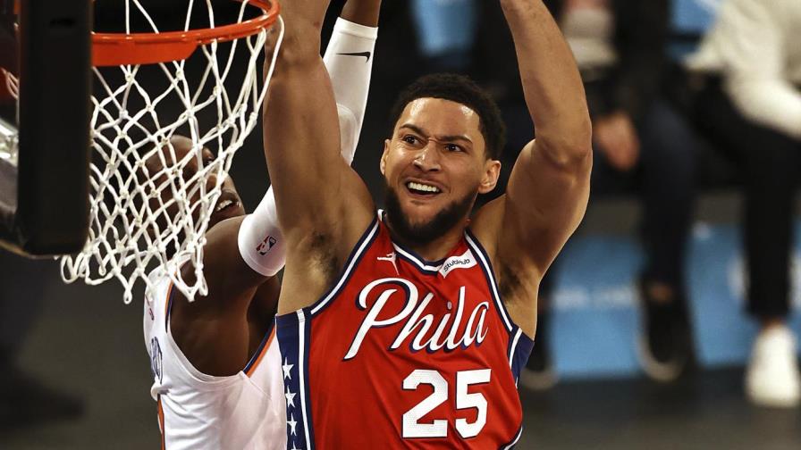 Harris da triunfo a 76ers sobre Knicks en tiempo extra