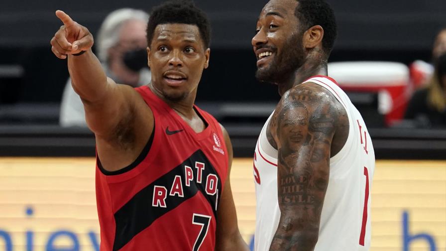 Diezmados Raptors vencen a Rockets, que hilan 10mo revés