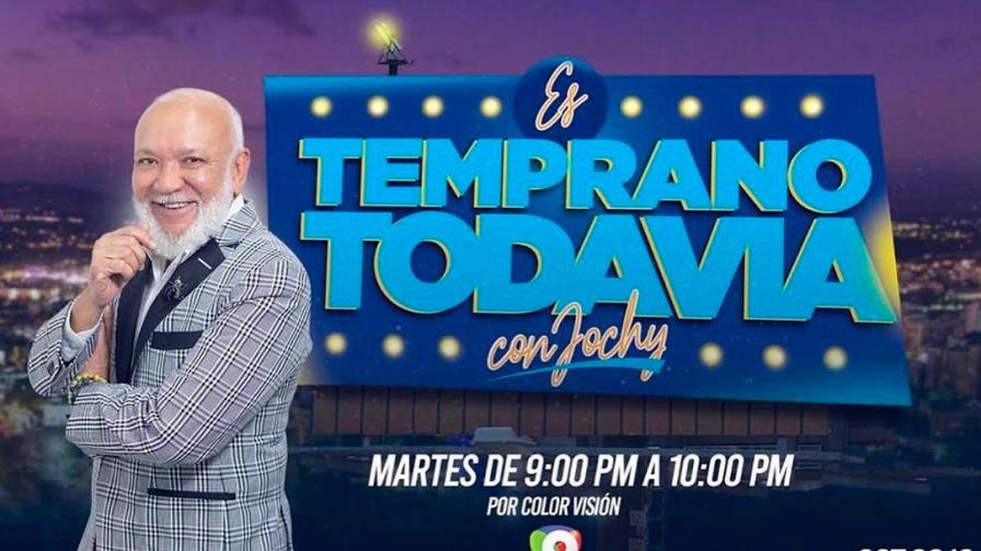 VIDEO | Fecha del estreno del nuevo programa de Jochy Santos VIDEO | Fecha del estreno del nuevo programa de Jochy Santos
