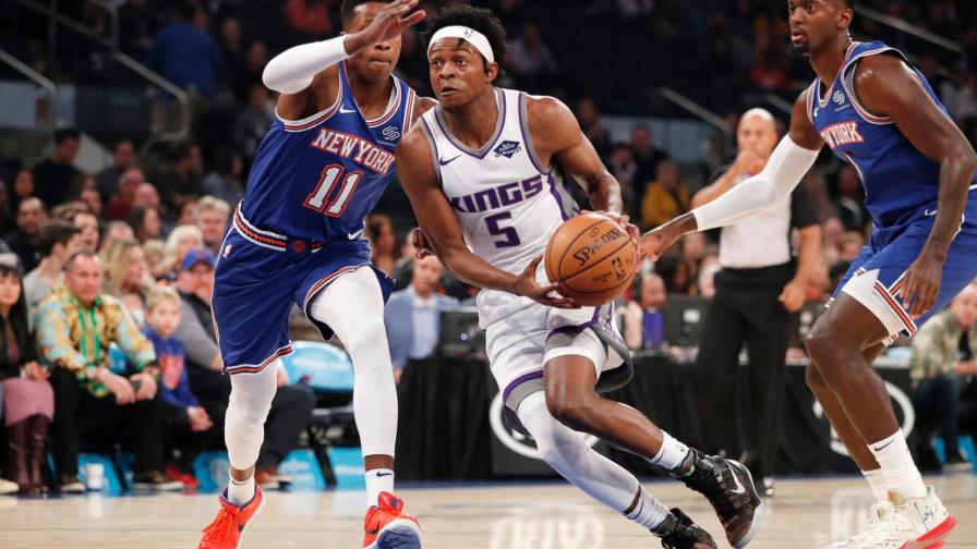 Fox y Hield conducen a Kings a paliza sobre Knicks Fox y Hield conducen a Kings a paliza sobre Knicks