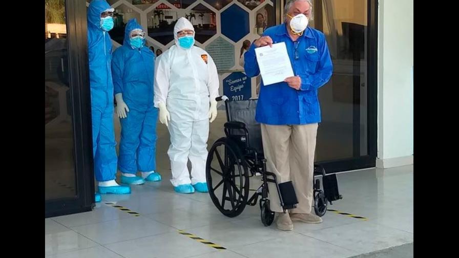 Hombre de 73 años es dado de alta luego de contraer el COVID-19