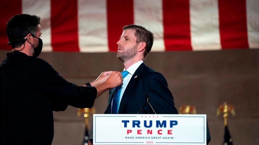 La convención de Trump y su familia La convención de Trump y su familia