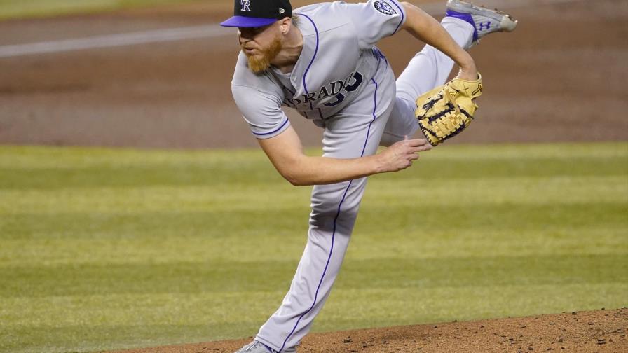 Rockies resisten el rally de Arizona en el 9no, vencen 8-7