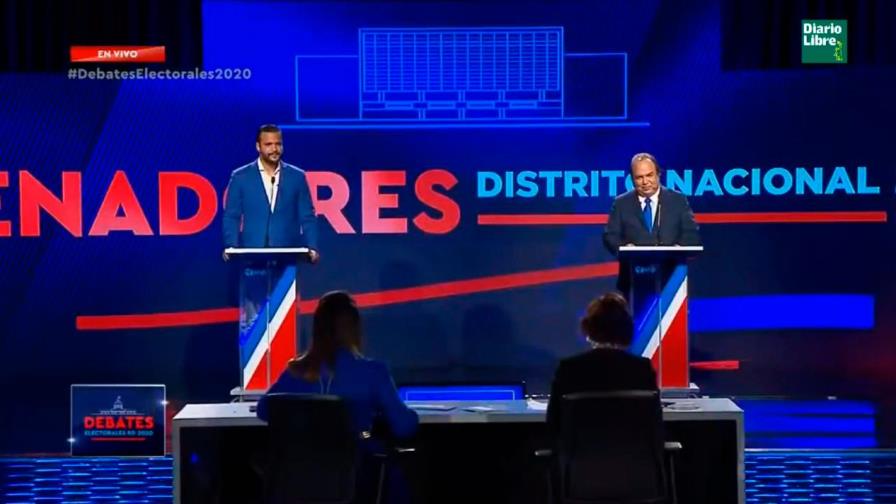 Debate entre Rafael Paz y Vinicio Castillo, candidatos al Senado por el Distrito Nacional