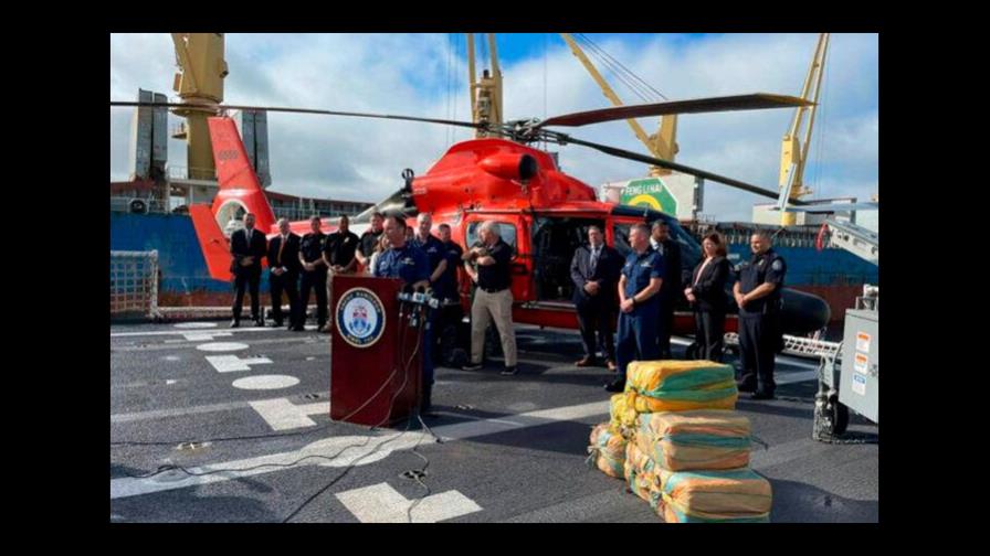 EEUU decomisa en el mar más de 500 millones de dólares en cocaína y marihuana
