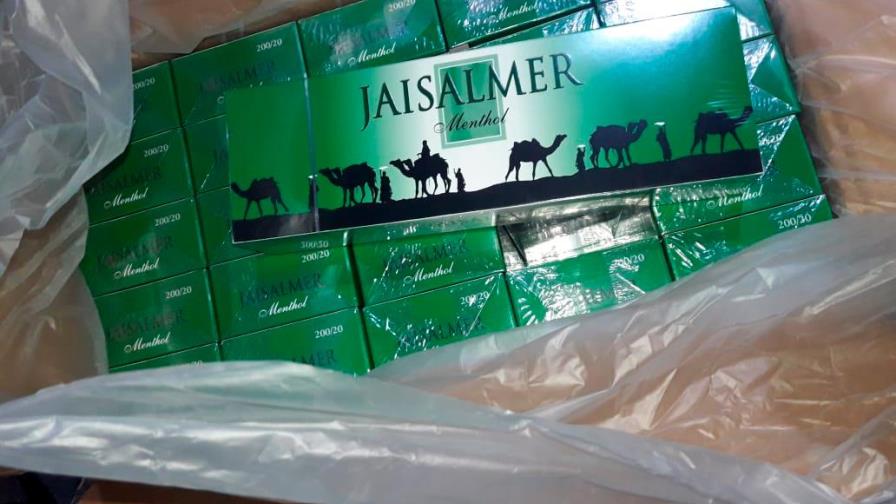 Decomisan 840 mil unidades de cigarrillos en aeropuerto Las Américas