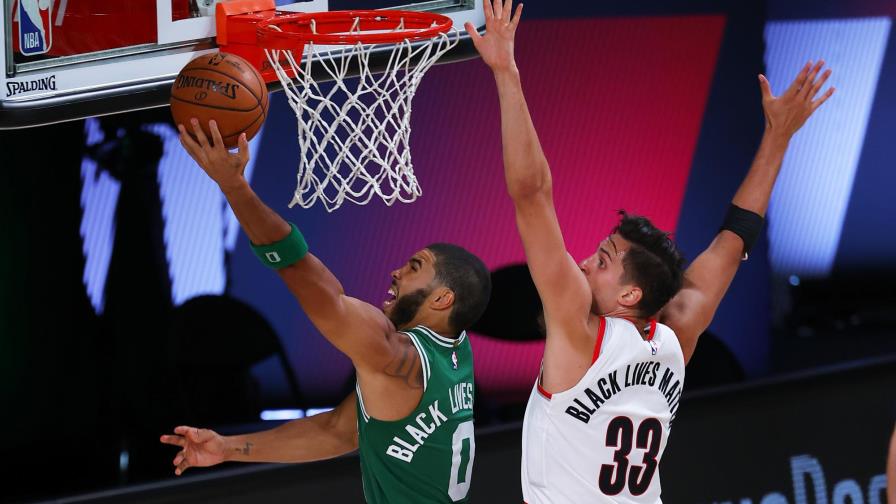 Con 34 puntos de Tatum, Boston resiste ante Portland Con 34 puntos de Tatum, Boston resiste ante Portland