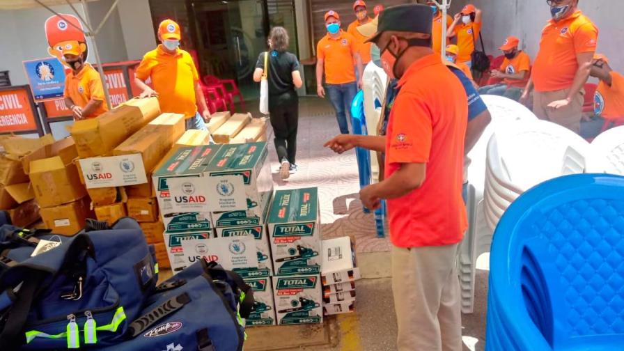 Naciones Unidas y USAID donan herramientas, insumos y equipos a la Defensa Civil en Santiago