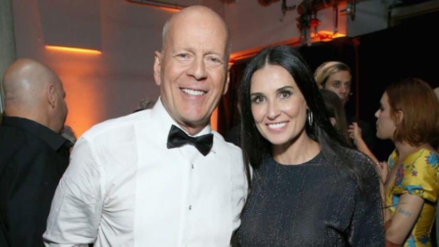 La extraña y sorpresiva foto de Demi Moore y Bruce Willis juntos en cuarentena 