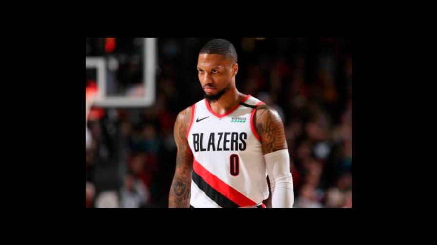 Damian Lillard recibe por segunda vez premio Jugador de la Semana en el Oeste