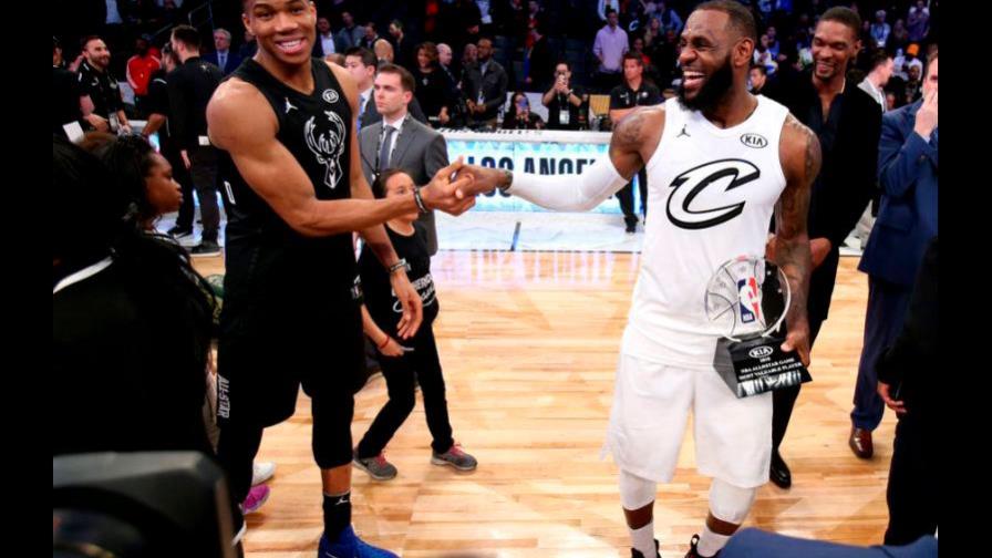 Así quedan los equipos para el Juego de Estrellas tras el Draft entre Giannis y LeBron 