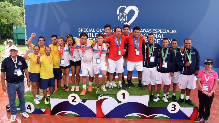 Selección dominicana suma 16 medallas en Tenis de Olimpiadas Especiales Selección dominicana suma 16 medallas en Tenis de Olimpiadas Especiales