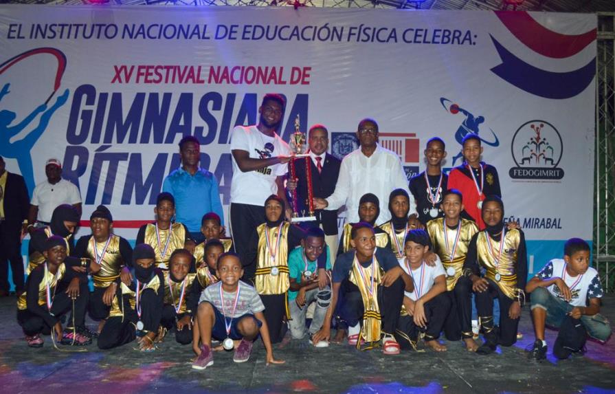Moca y el Distrito Nacional son los campeones de la Gimnasiada Rítmica