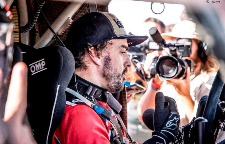 Fernando Alonso sufrió un accidente en Rally de Marruecos