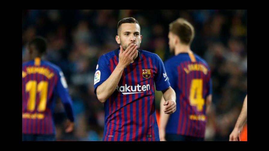 Jordi Alba recae de su lesión en el muslo izquierdo