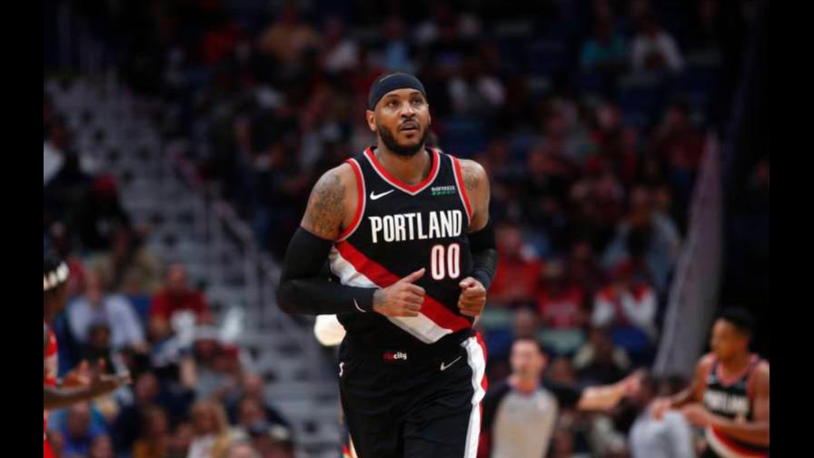 Trail Blazers garantizan a Carmelo  Anthony su contrato por el resto de la temporada