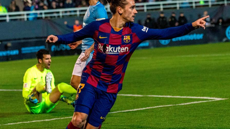 Antoine Griezmann salva al Barça en Copa del Rey ante el modesto Ibiza