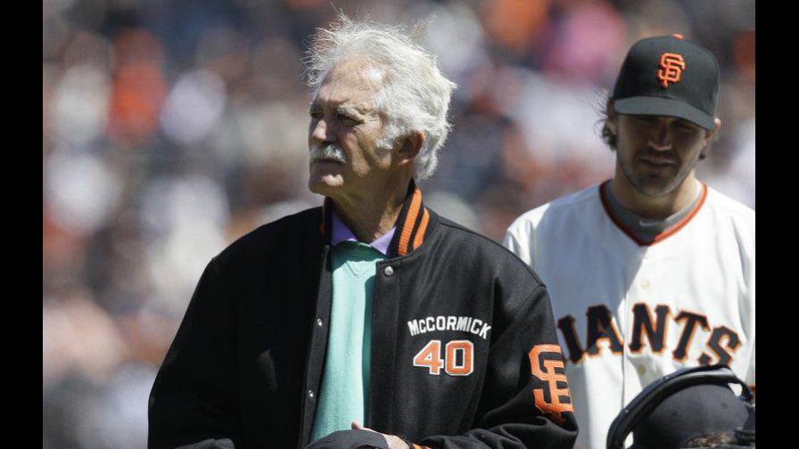 Fallece Mike McCormick, ex ganador del premio Cy Young