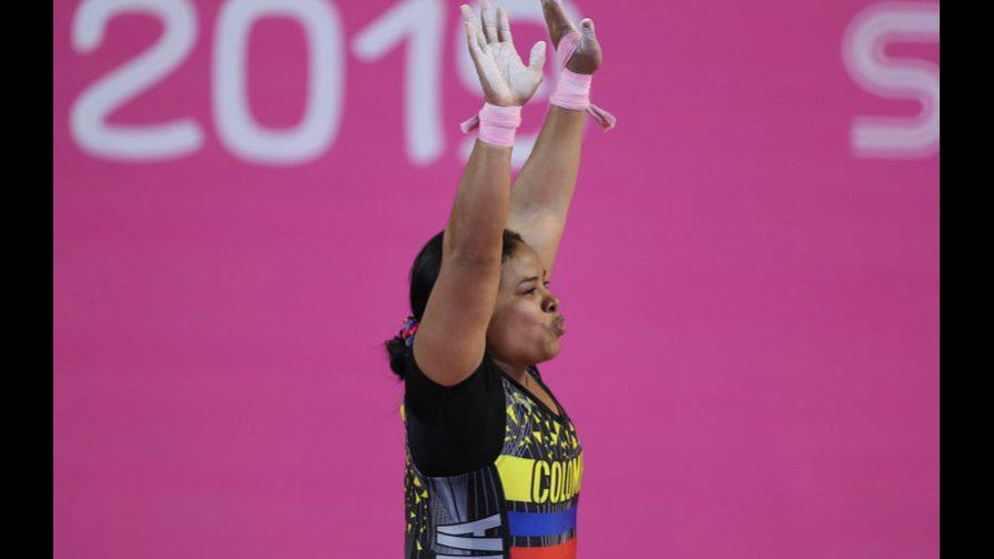Mercedes Pérez le da a Colombia su cuarta medalla de oro en pesas