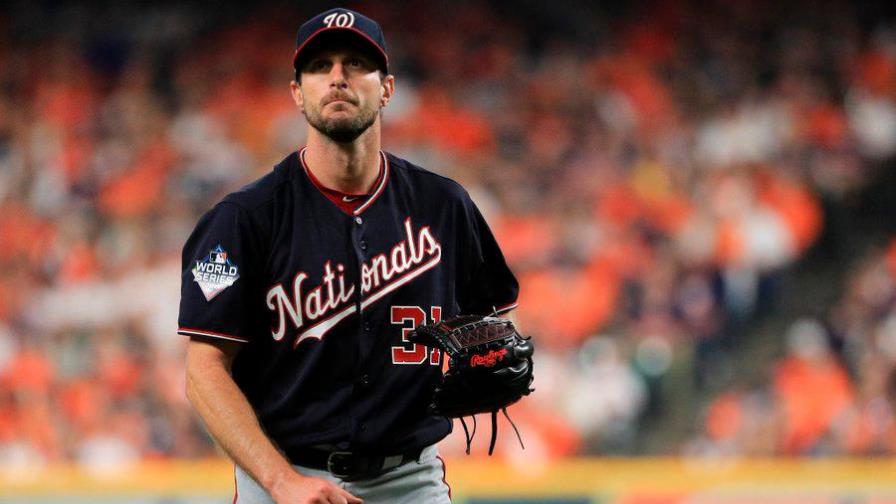 Scherzer no abrirá el juego 5 de la Serie Mundial por espasmos en el cuello