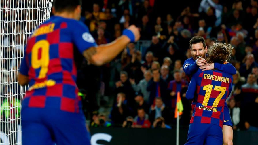 Lionel Messi mete al Barcelona en octavos de Champions en su partido 700