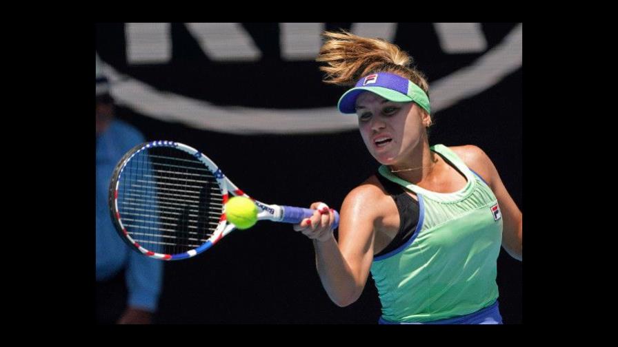 La ganadora del Abierto de Australia Sofia Kenin cae en primera ronda en Dubái