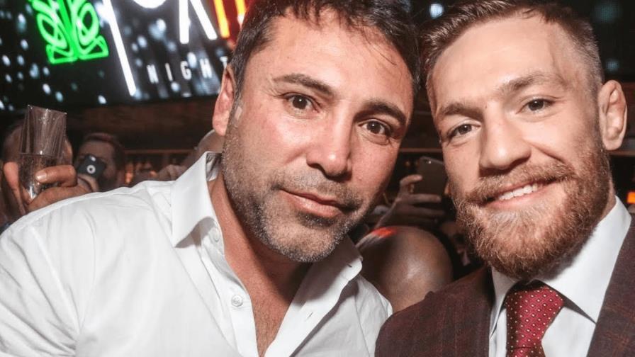 Conor McGregor acepta desafío de Oscar De La Hoya