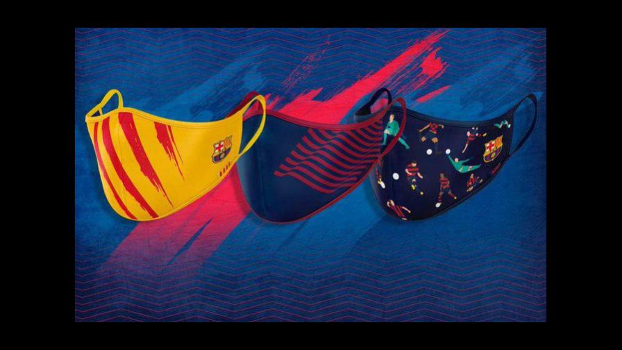 El Barcelona pone a la venta sus propias mascarillas protectoras El Barcelona pone a la venta sus propias mascarillas protectoras