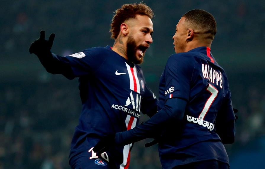 Kylian Mbappe y Neymar propician el triunfo del PSG ante el Nantes