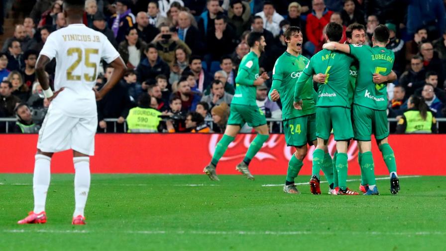 Real Sociedad elimina al Real Madrid para meterse en semifinales de Copa del Rey Real Sociedad elimina al Real Madrid para meterse en semifinales de Copa del Rey