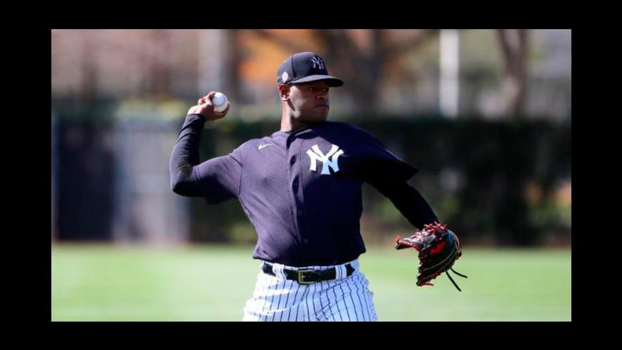 Luis Severino en el limbo con molestias en el brazo derecho