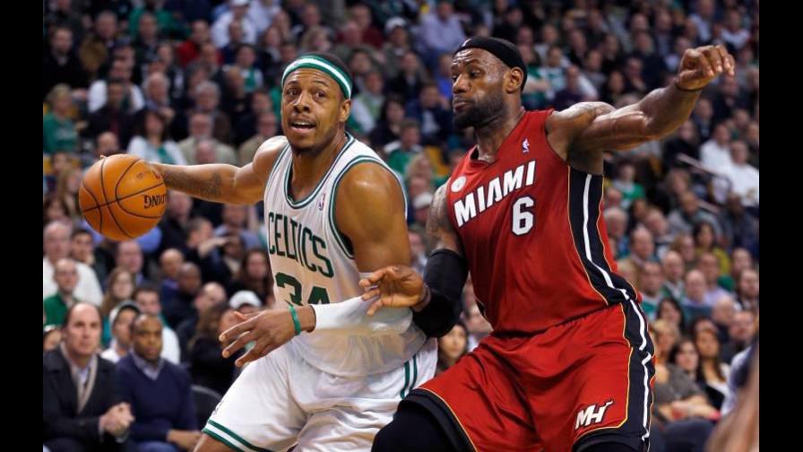 Paul Pierce: LeBron James no está entre los siete mejores de la historia Paul Pierce: LeBron James no está entre los siete mejores de la historia