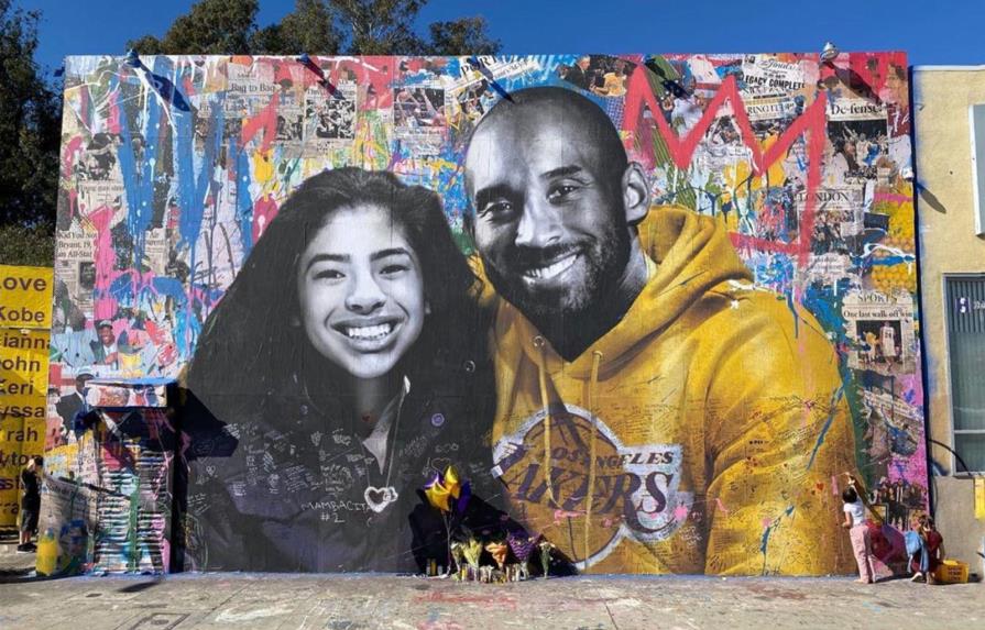 Vanessa Bryant muestra cómo quedaron los murales de Kobe y Gianna en medio de las protestas 