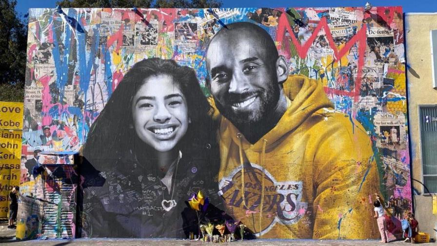 Vanessa Bryant muestra cómo quedaron los murales de Kobe y Gianna en medio de las protestas 