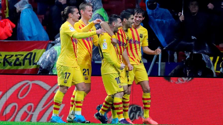 Lionel Messi devuelve al Barcelona al liderato tras choque épico ante el Atlético Lionel Messi devuelve al Barcelona al liderato tras choque épico ante el Atlético