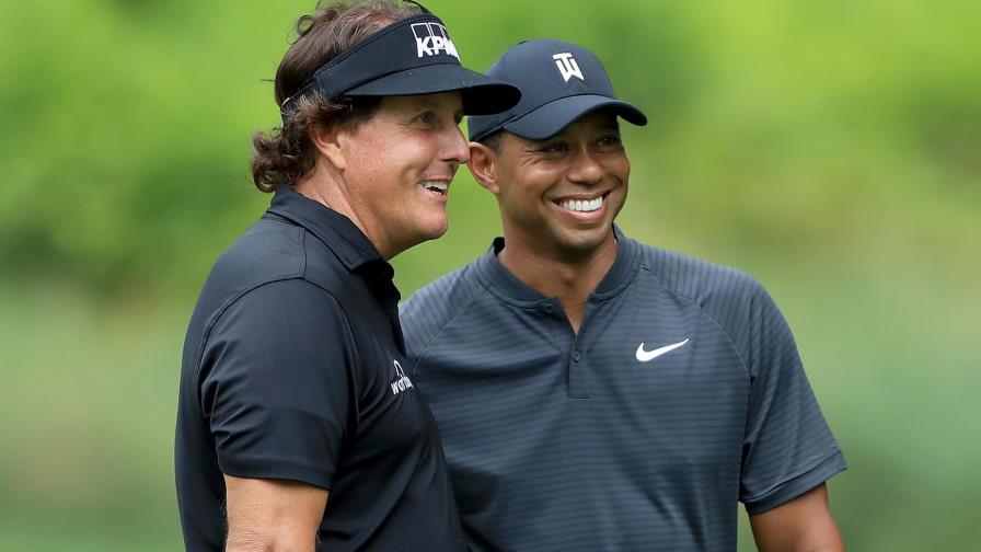Revancha Tiger-Mickelson con estrellas NFL donará US$10 millones contra el coronavirus