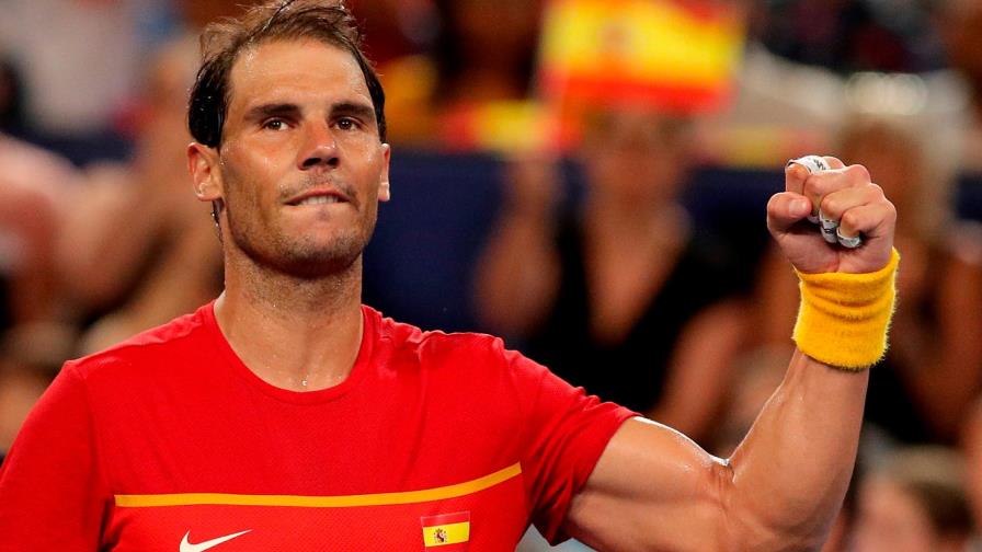 Rafael Nadal da la victoria a España frente a Uruguay en la ATP Cup