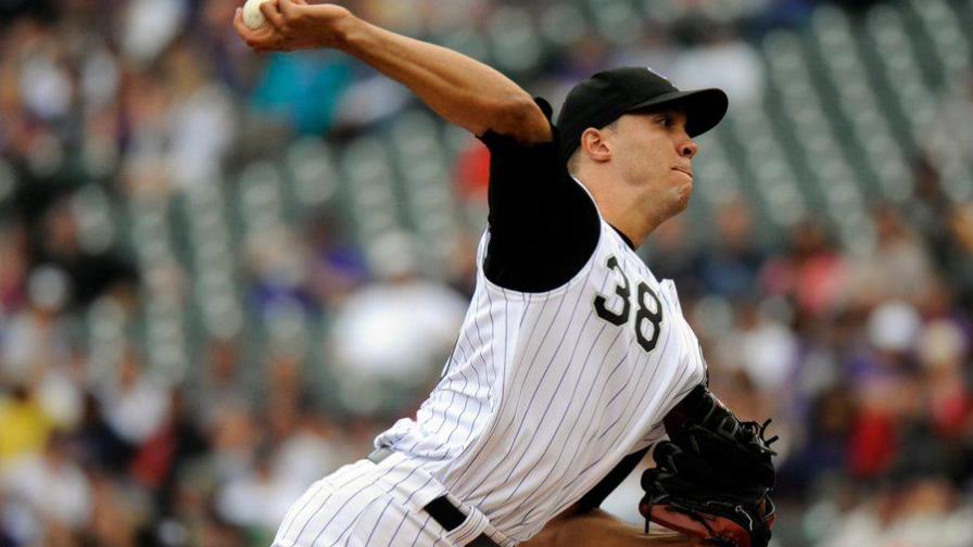 Ubaldo Jiménez regresa a los Rockies para reverdecer laureles