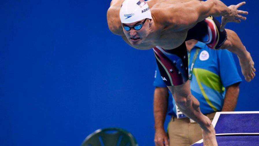 Adrian, el astro de la natación que le sonrió a la tempestad