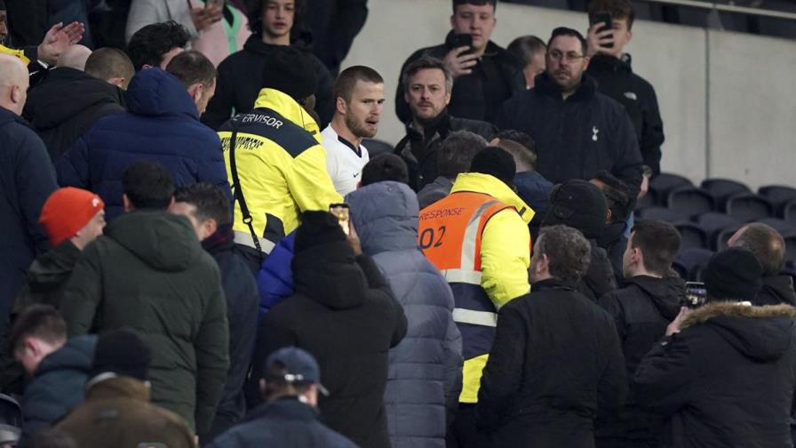 Eric Dier podría ser sancionado por subir a la grada tras insultos