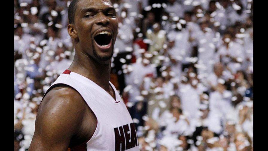 Chris Bosh lamenta no ser finalista a Salón de la Fama de NBA